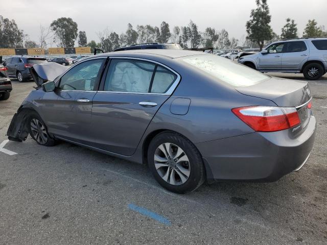 1HGCR2F33FA150964 - 2015 HONDA ACCORD LX GRAY photo 2