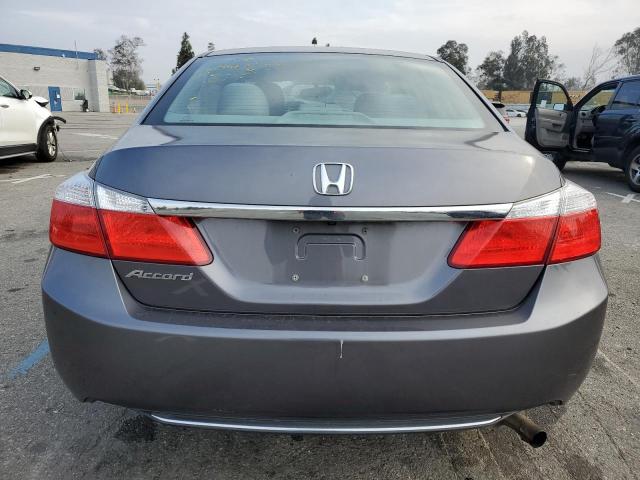 1HGCR2F33FA150964 - 2015 HONDA ACCORD LX GRAY photo 6