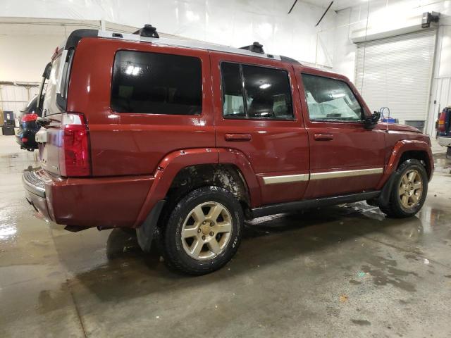 1J8HG68227C632071 - 2007 JEEP COMMANDER OVERLAND BURGUNDY photo 3