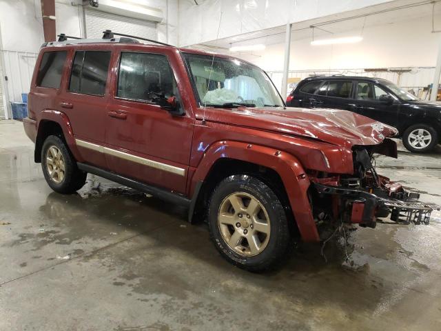 1J8HG68227C632071 - 2007 JEEP COMMANDER OVERLAND BURGUNDY photo 4