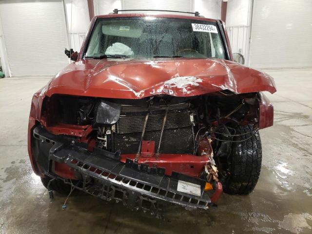 1J8HG68227C632071 - 2007 JEEP COMMANDER OVERLAND BURGUNDY photo 5