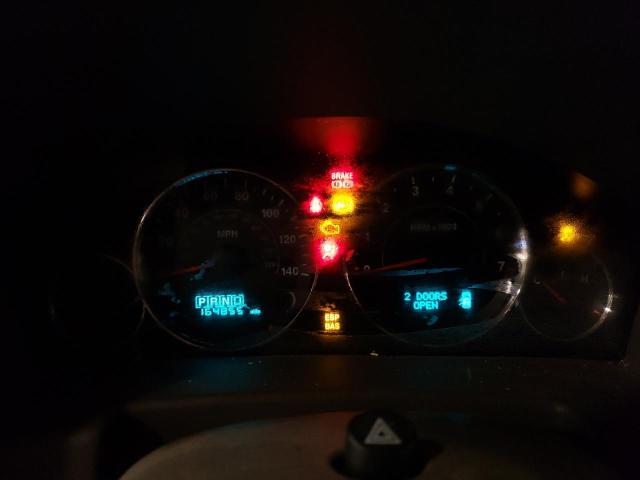 1J8HG68227C632071 - 2007 JEEP COMMANDER OVERLAND ბურგუნდია ფოტო 9