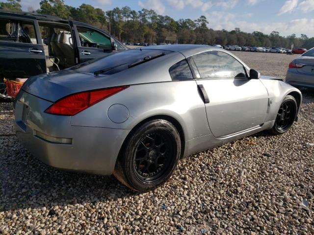 JN1AZ34E43T000221 - 2003 NISSAN 350Z COUPE SILVER photo 3