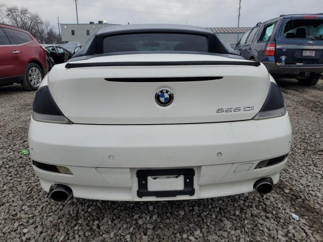 WBAEK73495B325486 - 2005 BMW 645 CI AUTOMATIC WHITE photo 6