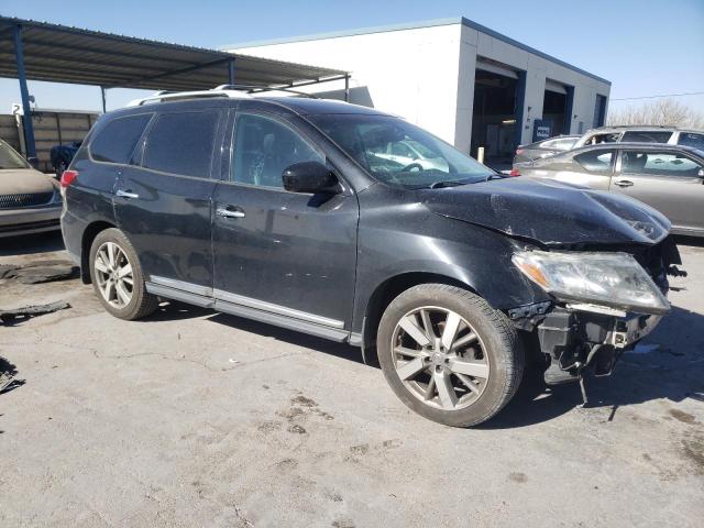 5N1AR2MN2FC701413 - 2015 NISSAN PATHFINDER S BLACK photo 4