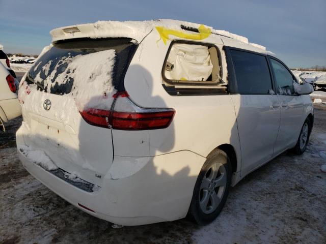 5TDKK3DC2FS624042 - 2015 TOYOTA SIENNA LE WHITE photo 3