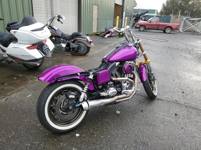 1HD1GNM23EC327781 - 2014 HARLEY-DAVIDSON FXDL DYNA LOW RIDER PURPLE photo 4