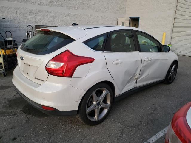 1FADP3N28DL373869 - 2013 FORD FOCUS TITANIUM WHITE photo 3