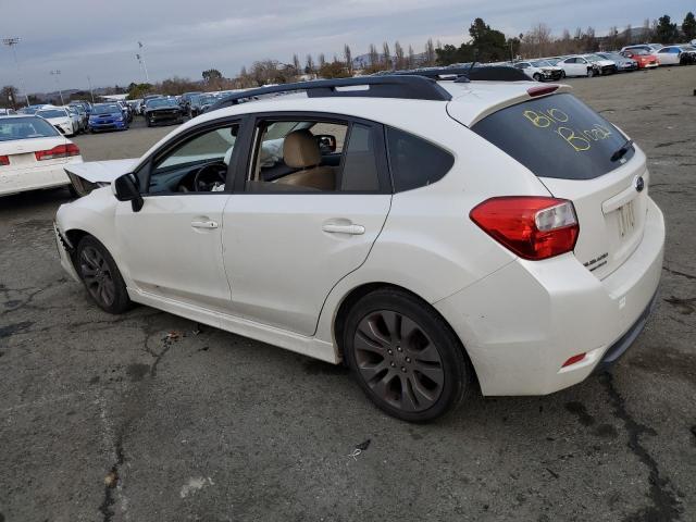 JF1GPAS60DH830539 - 2013 SUBARU IMPREZA SPORT LIMITED WHITE photo 2