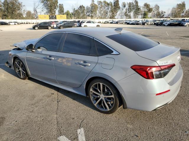 2HGFE1F92NH320478 - 2022 HONDA CIVIC TOURING GRAY photo 2