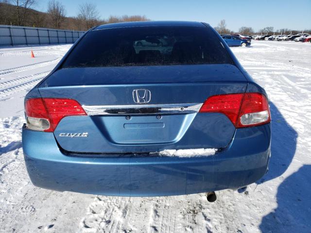 19XFA1F50AE034710 - 2010 HONDA CIVIC LX BLUE photo 6