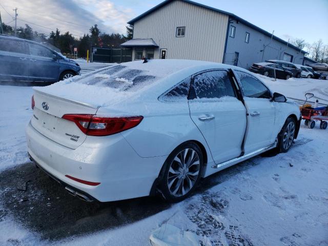 5NPE34AB6FH248401 - 2015 HYUNDAI SONATA SPORT WHITE photo 3