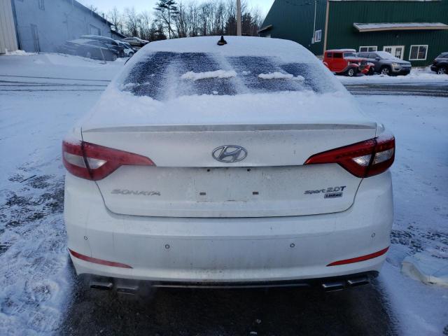 5NPE34AB6FH248401 - 2015 HYUNDAI SONATA SPORT WHITE photo 6