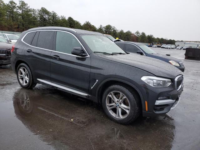 5UXTY3C04M9H46621 - 2021 BMW X3 SDRIVE30I BLACK photo 4