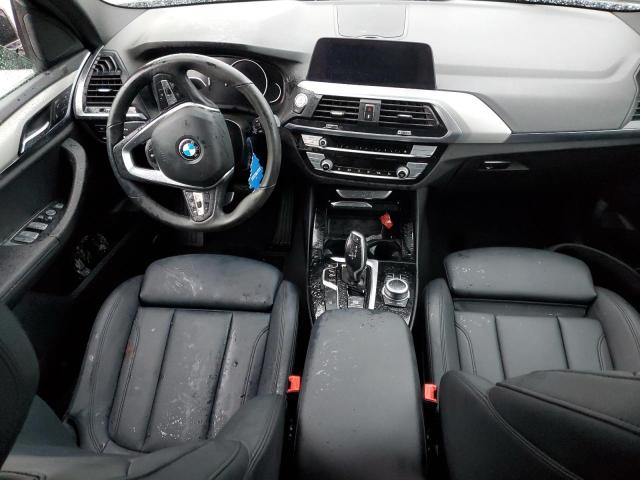 5UXTY3C04M9H46621 - 2021 BMW X3 SDRIVE30I BLACK photo 8