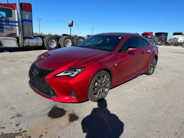 JTHHZ5BC4K5020785 - 2019 LEXUS RC 350 RED photo 2