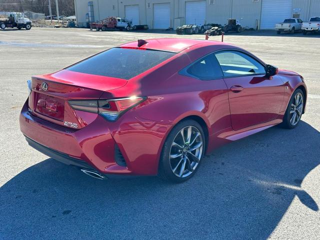 JTHHZ5BC4K5020785 - 2019 LEXUS RC 350 RED photo 4