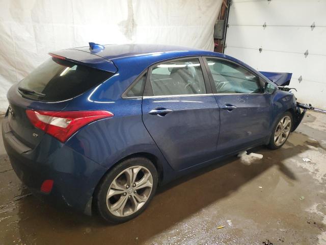 KMHD35LE4DU047491 - 2013 HYUNDAI ELANTRA GT BLUE photo 3