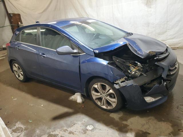 KMHD35LE4DU047491 - 2013 HYUNDAI ELANTRA GT BLUE photo 4