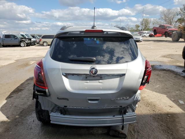 KL4CJ2SB2KB891026 - 2019 BUICK ENCORE SPORT TOURING SILVER photo 6