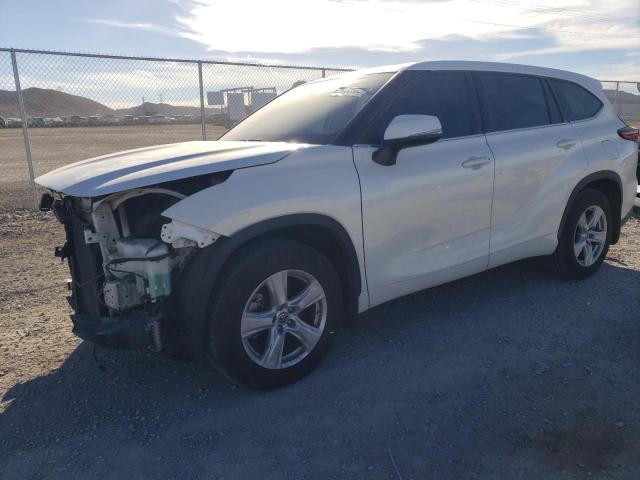 5TDBZRBH0LS516236 - 2020 TOYOTA HIGHLANDER L WHITE photo 1