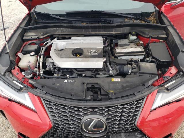 JTHY3JBH9K2008770 - 2019 LEXUS UX 200 RED photo 11