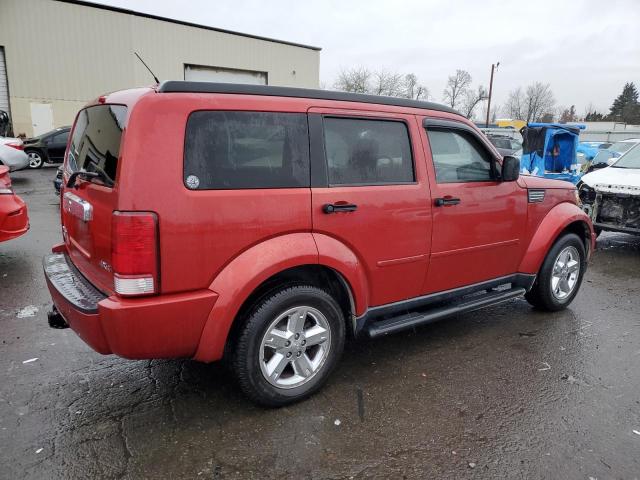 1D8GU58K77W555574 - 2007 DODGE NITRO SLT RED photo 3