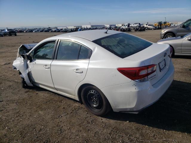 4S3GKAA66J3613953 - 2018 SUBARU IMPREZA WHITE photo 2