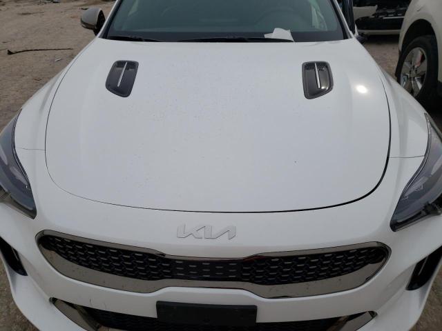 KNAE35LD0N6108161 - 2022 KIA STINGER GT LINE WHITE photo 11