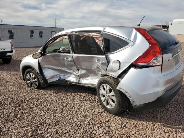 2HKRM3H50EH560205 - 2014 HONDA CR-V EX SILVER photo 2