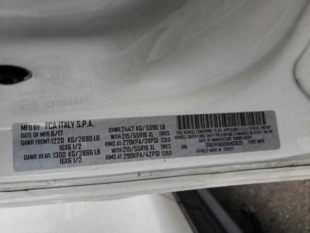 ZFBERFABXH6H03635 - 2017 RAM PROMASTER Ağ foto 13