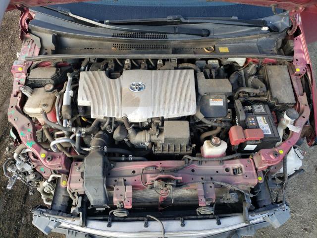 JTDKARFP8J3077309 - 2018 TOYOTA PRIUS PRIM 红色 照片 11