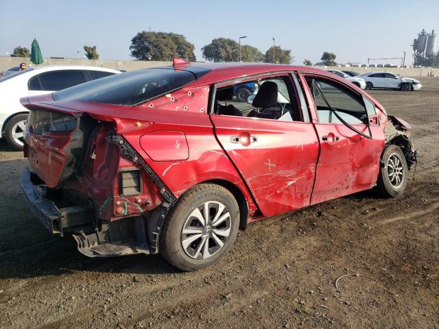 JTDKARFP8J3077309 - 2018 TOYOTA PRIUS PRIM 红色 照片 3