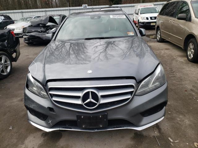 WDDHF8JB6GB265817 - 2016 MERCEDES-BENZ E 350 4MATIC GRAY photo 5