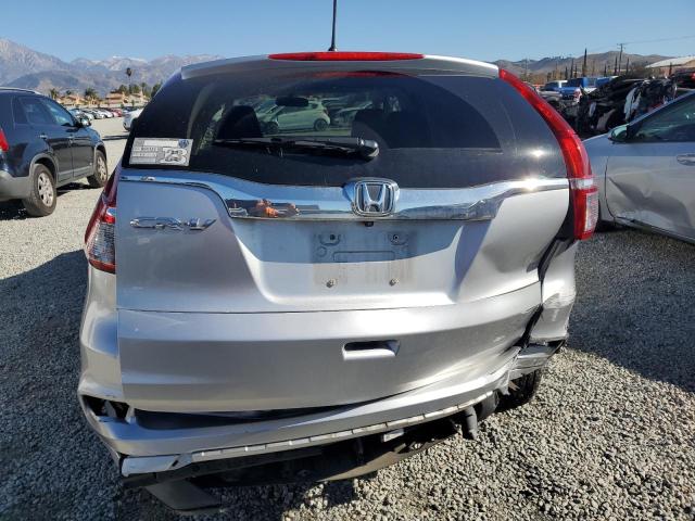 3CZRM3H59FG700529 - 2015 HONDA CR-V EX SILVER photo 6