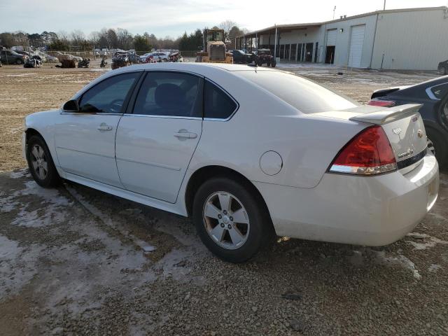 2G1WB5EK0A1210608 - 2010 CHEVROLET IMPALA LT WHITE photo 2