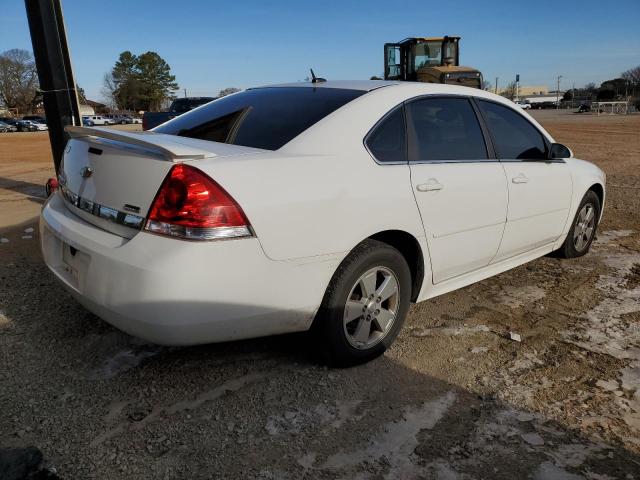 2G1WB5EK0A1210608 - 2010 CHEVROLET IMPALA LT WHITE photo 3