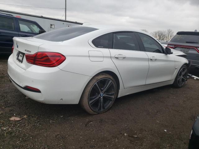 WBA4J3C59KBL04536 - 2019 BMW 430XI GRAN COUPE 白色 照片 3