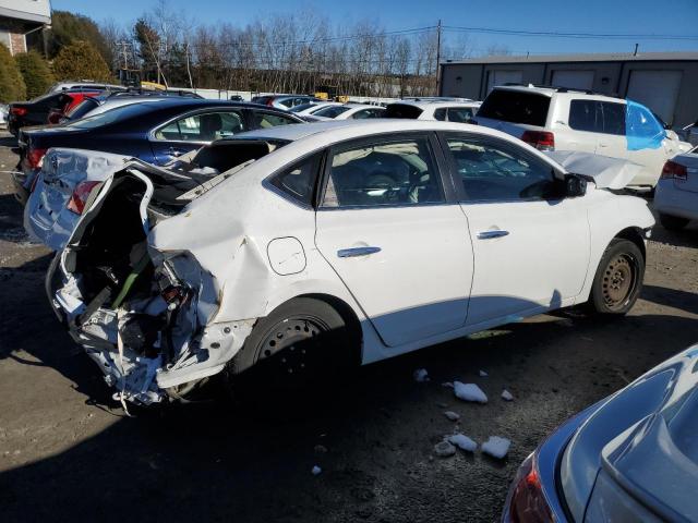 3N1AB7AP1KY255769 - 2019 NISSAN SENTRA S WHITE photo 3