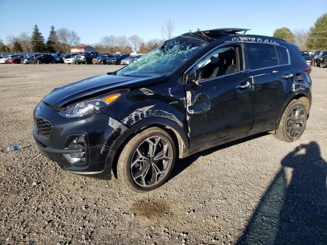 KNDPRCA62M7886893 - 2021 KIA SPORTAGE SX BLACK photo 1