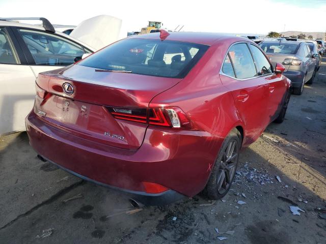 JTHBF1D26F5079757 - 2015 LEXUS IS 250 RED photo 3