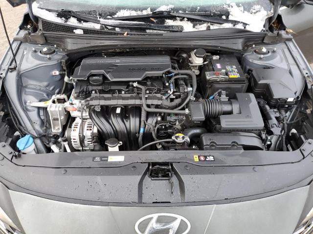 KMHLN4AG5MU133476 - 2021 HYUNDAI ELANTRA SEL GRAY photo 11