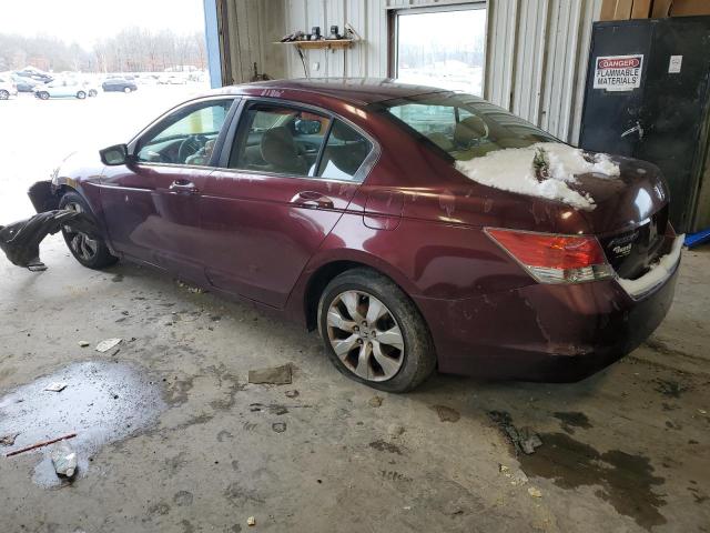 1HGCP2F78AA116732 - 2010 HONDA ACCORD EX MAROON photo 2