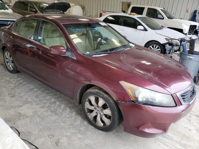 1HGCP2F78AA116732 - 2010 HONDA ACCORD EX MAROON photo 4