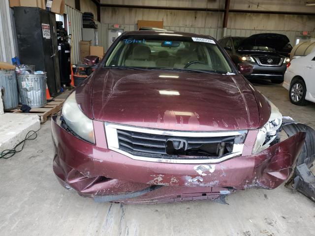 1HGCP2F78AA116732 - 2010 HONDA ACCORD EX MAROON photo 5