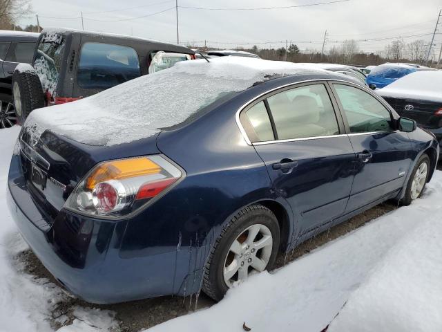 1N4CL21E07C158590 - 2007 NISSAN ALTIMA HYBRID BLUE photo 3