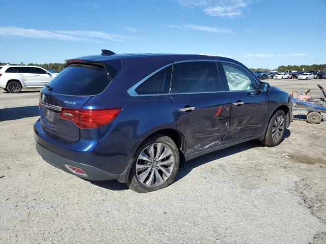 5FRYD3H45EB002091 - 2014 ACURA MDX TECHNOLOGY 蓝色 照片 3