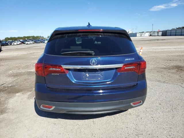 5FRYD3H45EB002091 - 2014 ACURA MDX TECHNOLOGY 蓝色 照片 6