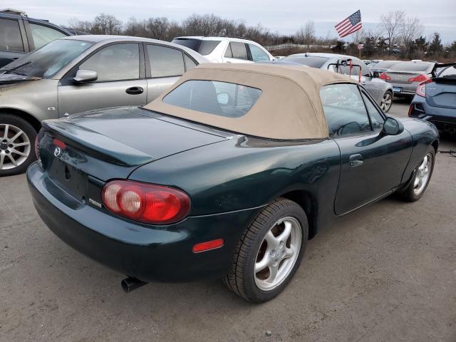 JM1NB353420222872 - 2002 MAZDA MX-5 MIATA BASE GREEN photo 3