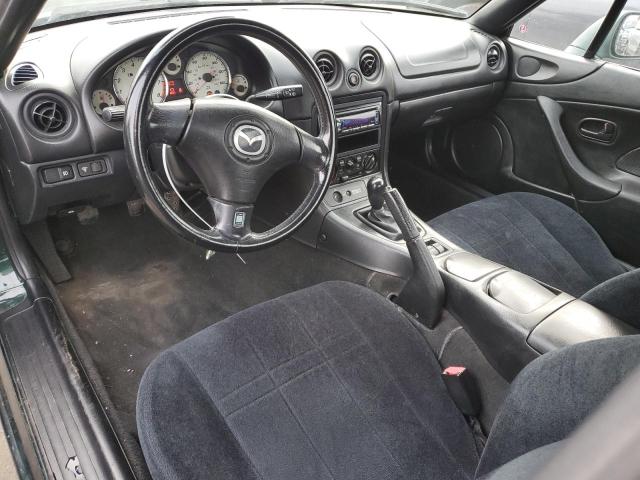 JM1NB353420222872 - 2002 MAZDA MX-5 MIATA BASE GREEN photo 8